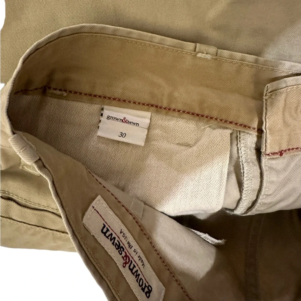 Grown&Sewn Classic Ultimate Twill Ghurka (Size 30)